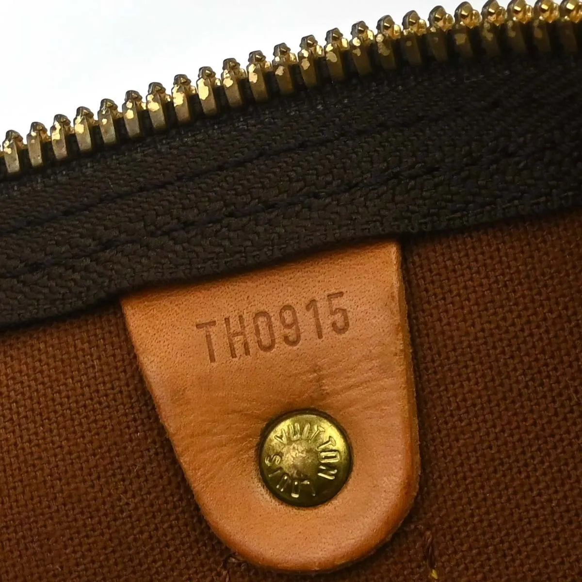 Louis Vuitton Keepall Bandouliere Bag Monogram Canvas Brown Canvas Travel Bag Bag (Pre-Owned)