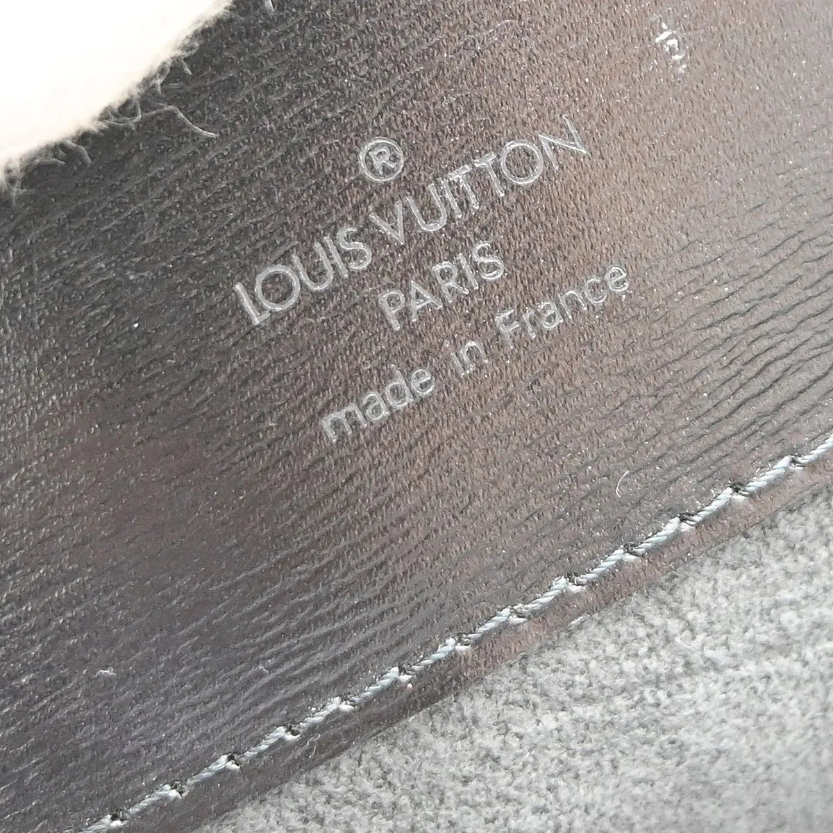 Louis Vuitton Cluny Epi Black Leather Shoulder Bag Bag (Pre-Owned)