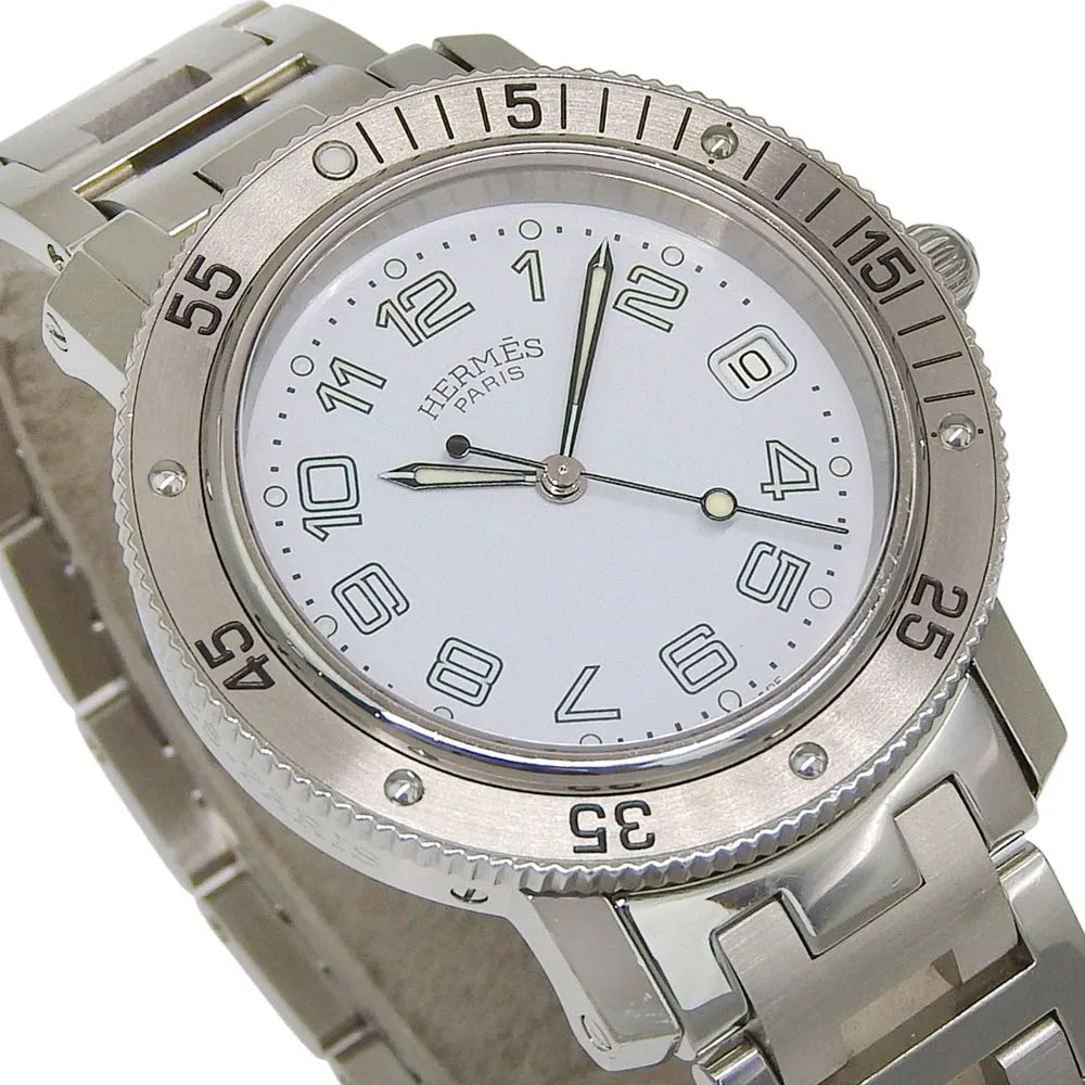 Hermes Clipper Diver Quartz Stainless Steel Watch (Pre-Owned)