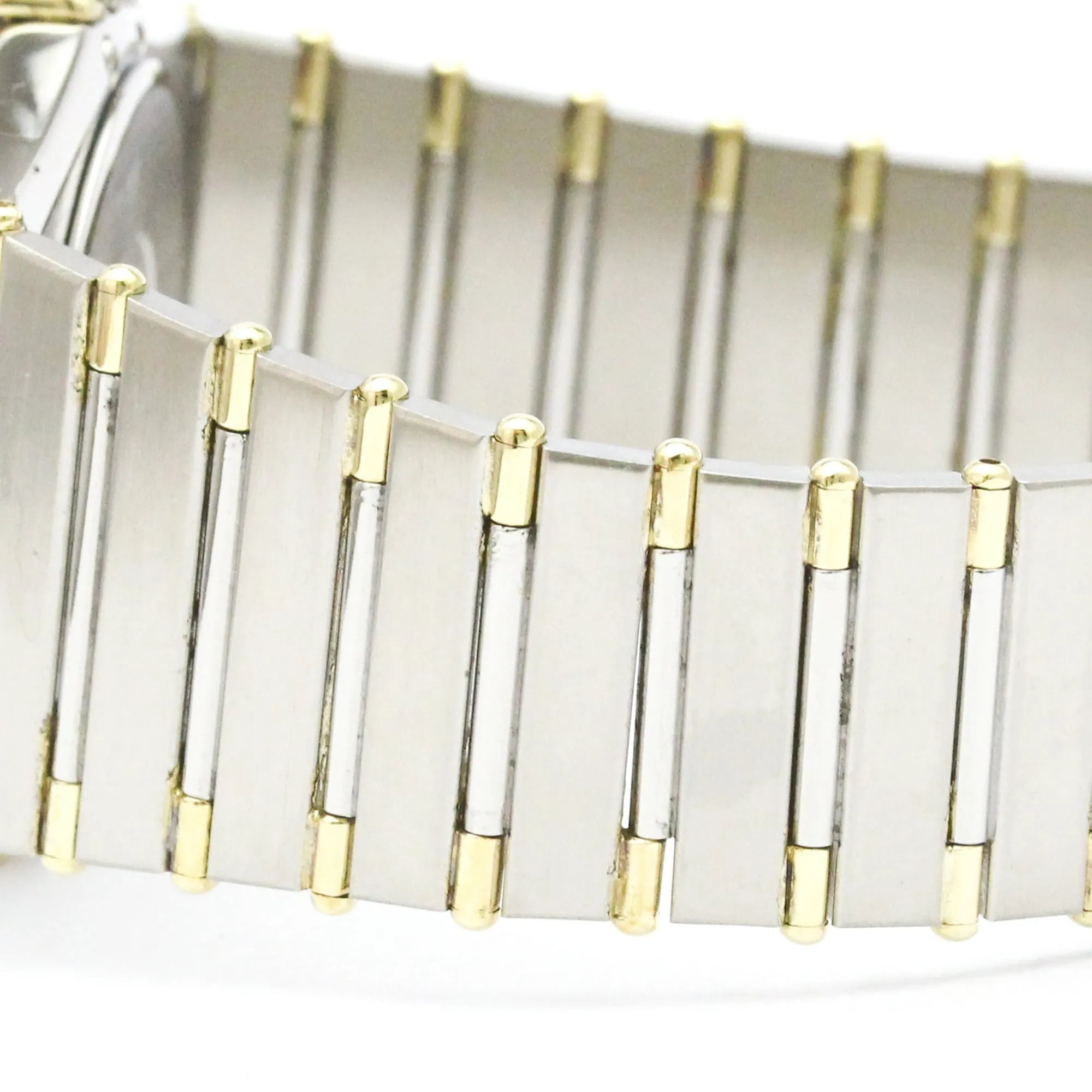 Omega Constellation Quartz Stainless Steel And Yellow Gold Watch (Pre-Owned)