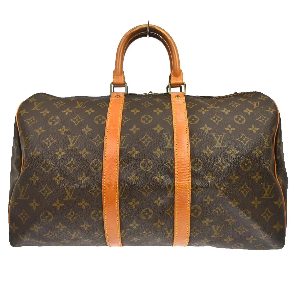 Louis Vuitton Keepall Monogram Canvas Brown Canvas Travel Bag Bag (Pre-Owned)