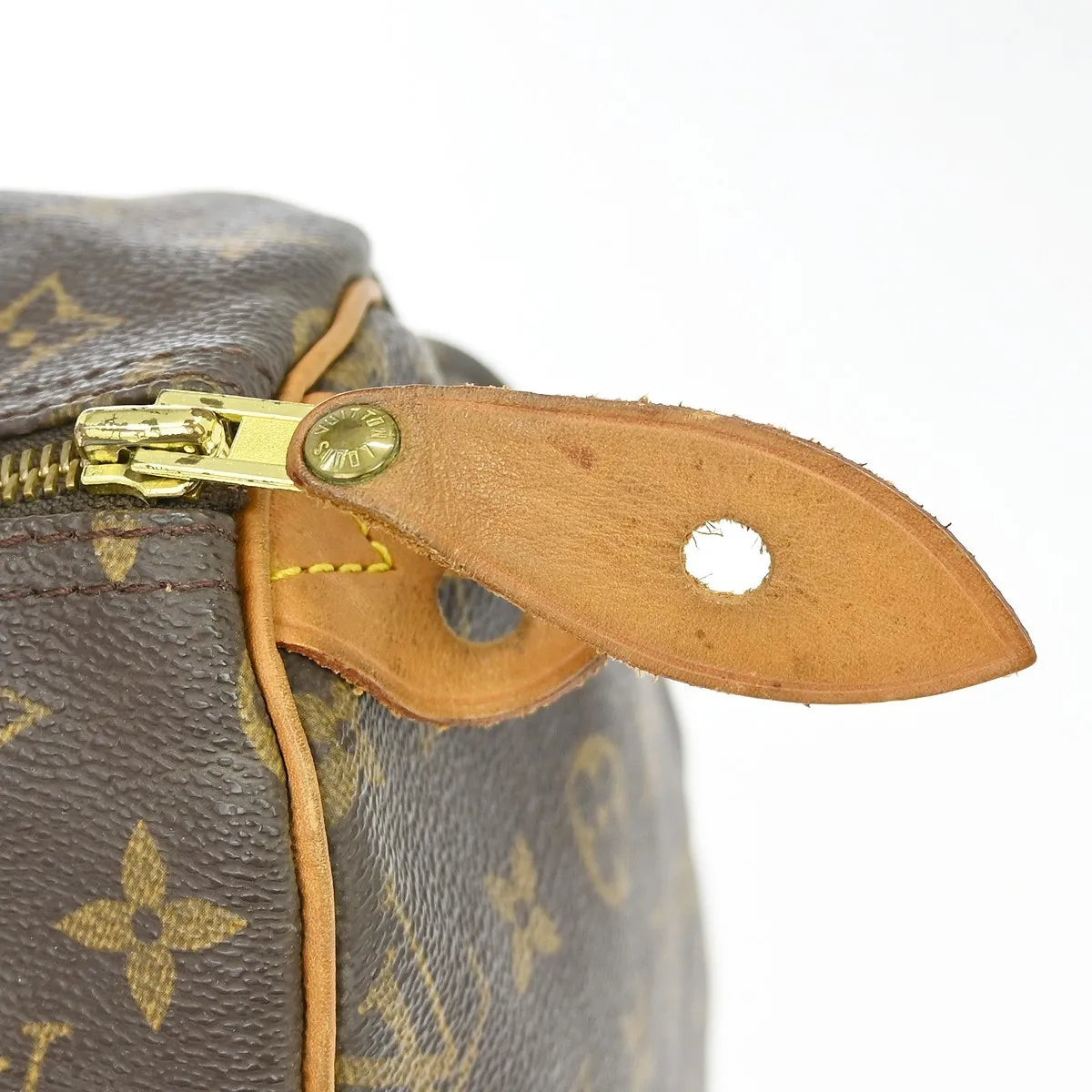Louis Vuitton Speedy Monogram Canvas Brown Canvas Handbag (Pre-Owned)