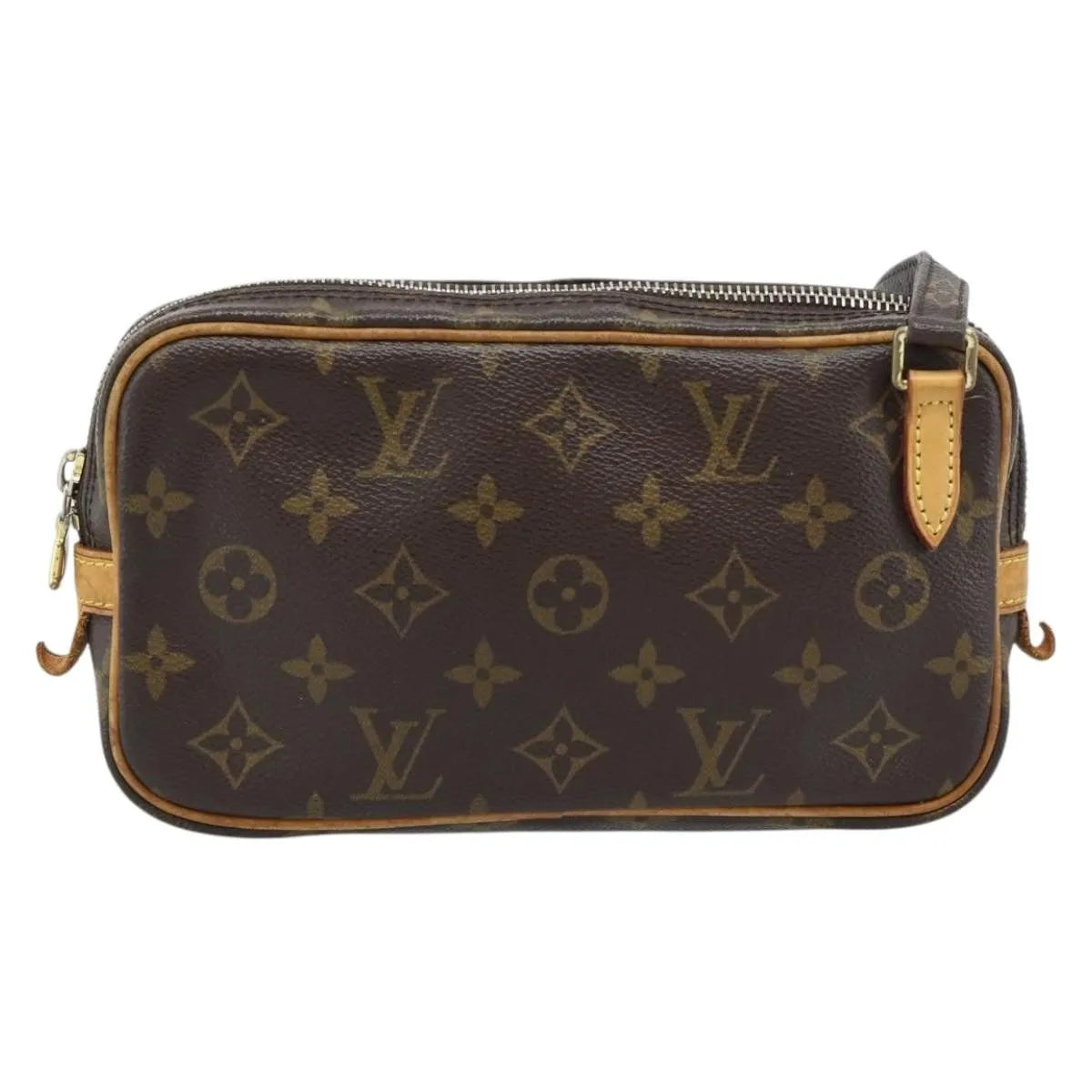 Louis Vuitton Pochette Marly Bandouliere Monogram Canvas Brown Canvas Clutche & Pouche Bag (Pre-Owned)