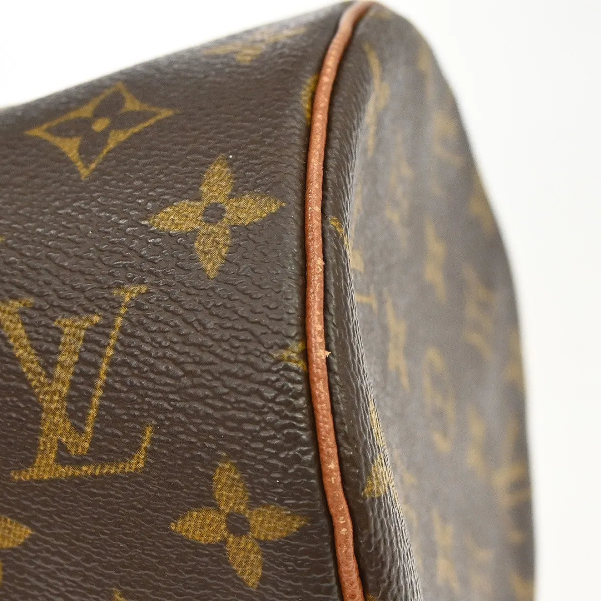 Louis Vuitton Papillon Monogram Canvas Brown Canvas Handbag (Pre-Owned)