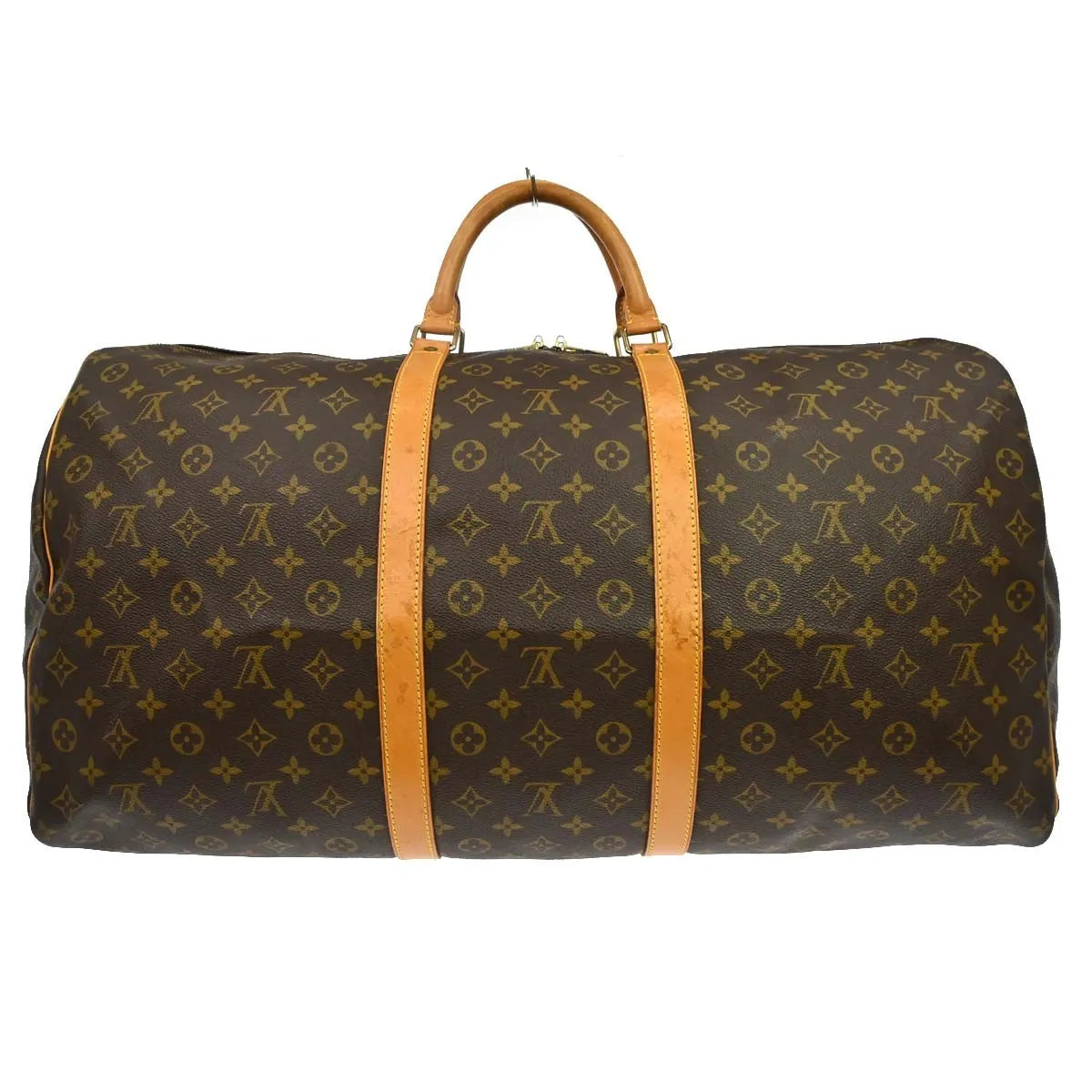 Louis Vuitton Keepall Monogram Canvas Brown Canvas Travel Bag Bag (Pre-Owned)