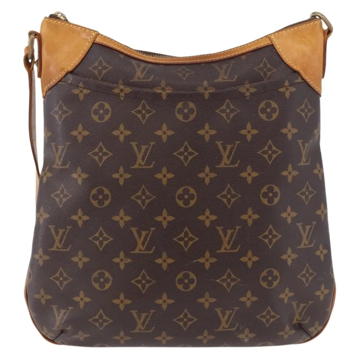 Louis Vuitton Odeon Monogram Canvas Brown Canvas Shoulder Bag Bag (Pre-Owned)