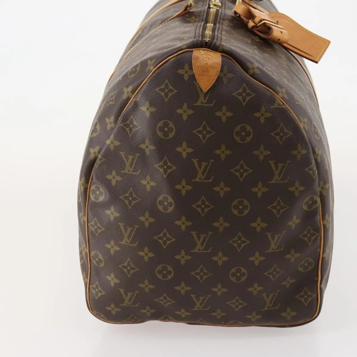 Louis Vuitton Keepall Monogram Canvas Brown Canvas Travel Bag Bag (Pre-Owned)