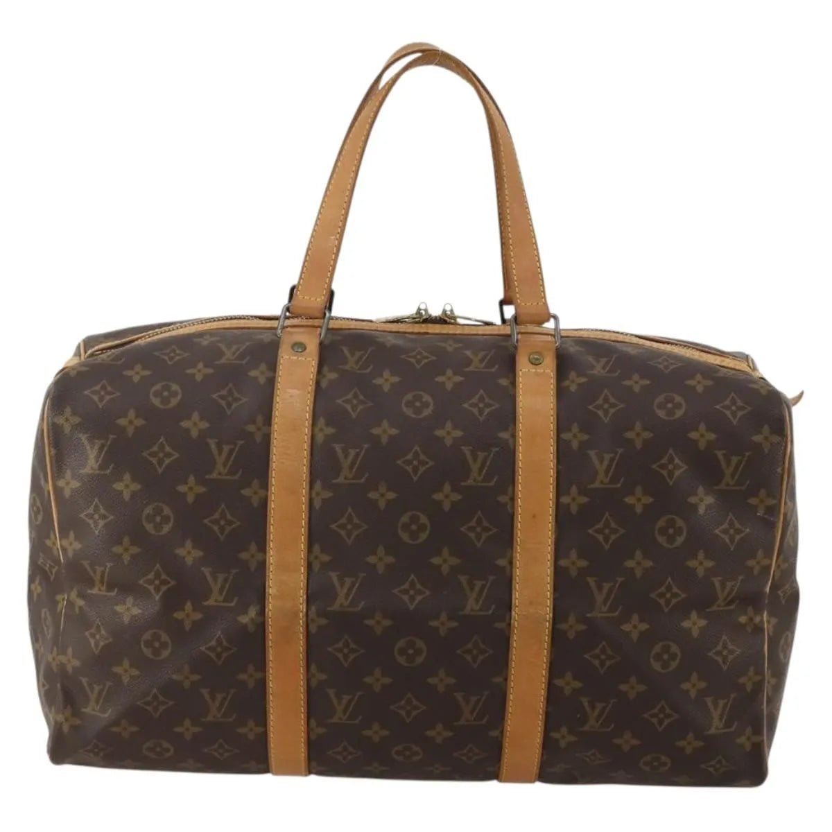 Louis Vuitton Sac Souple Monogram Brown Canvas Handbag (Pre-Owned)