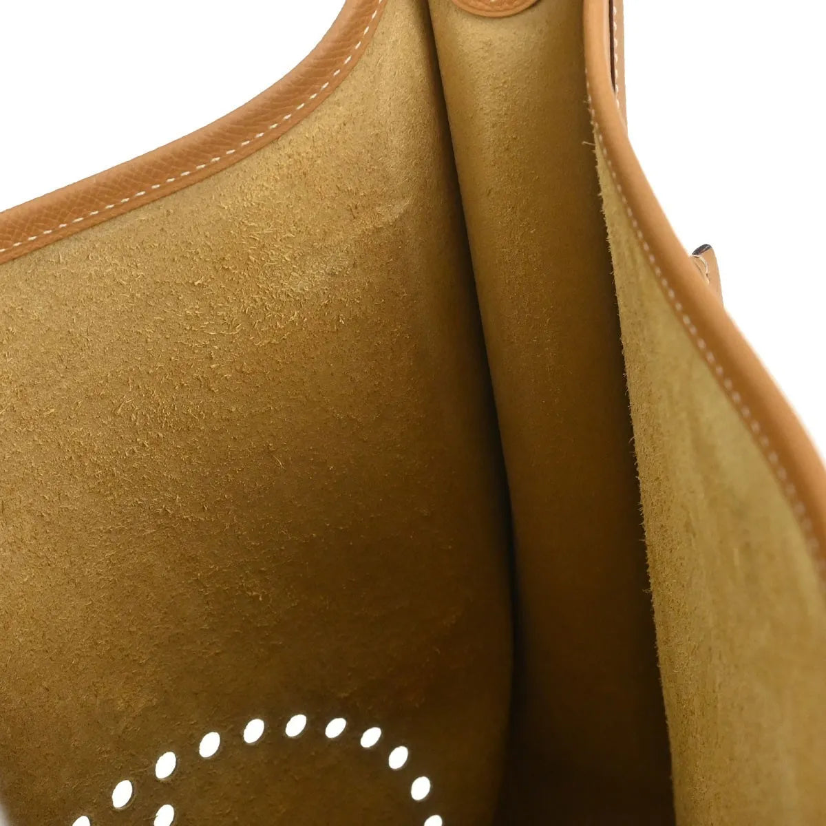 Hermes Evelyne Bag Gen Ii Epsom Brown Leather Shoulder Bag Bag (Pre-Owned)
