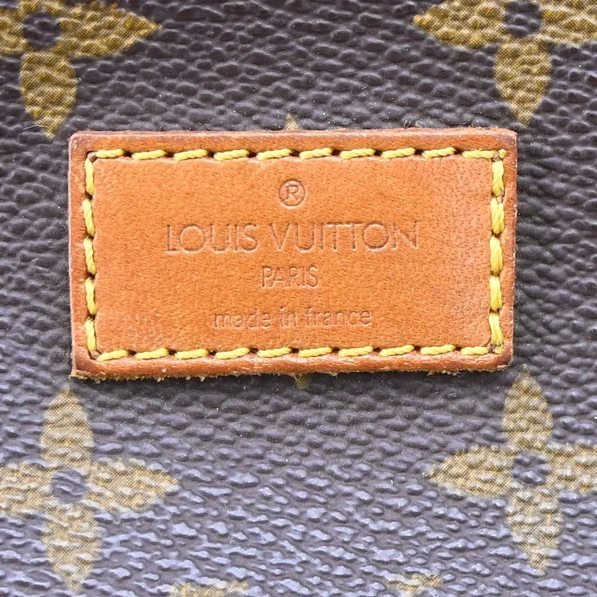 Louis Vuitton Saumur Monogram Canvas Brown Canvas Shoulder Bag Bag (Pre-Owned)