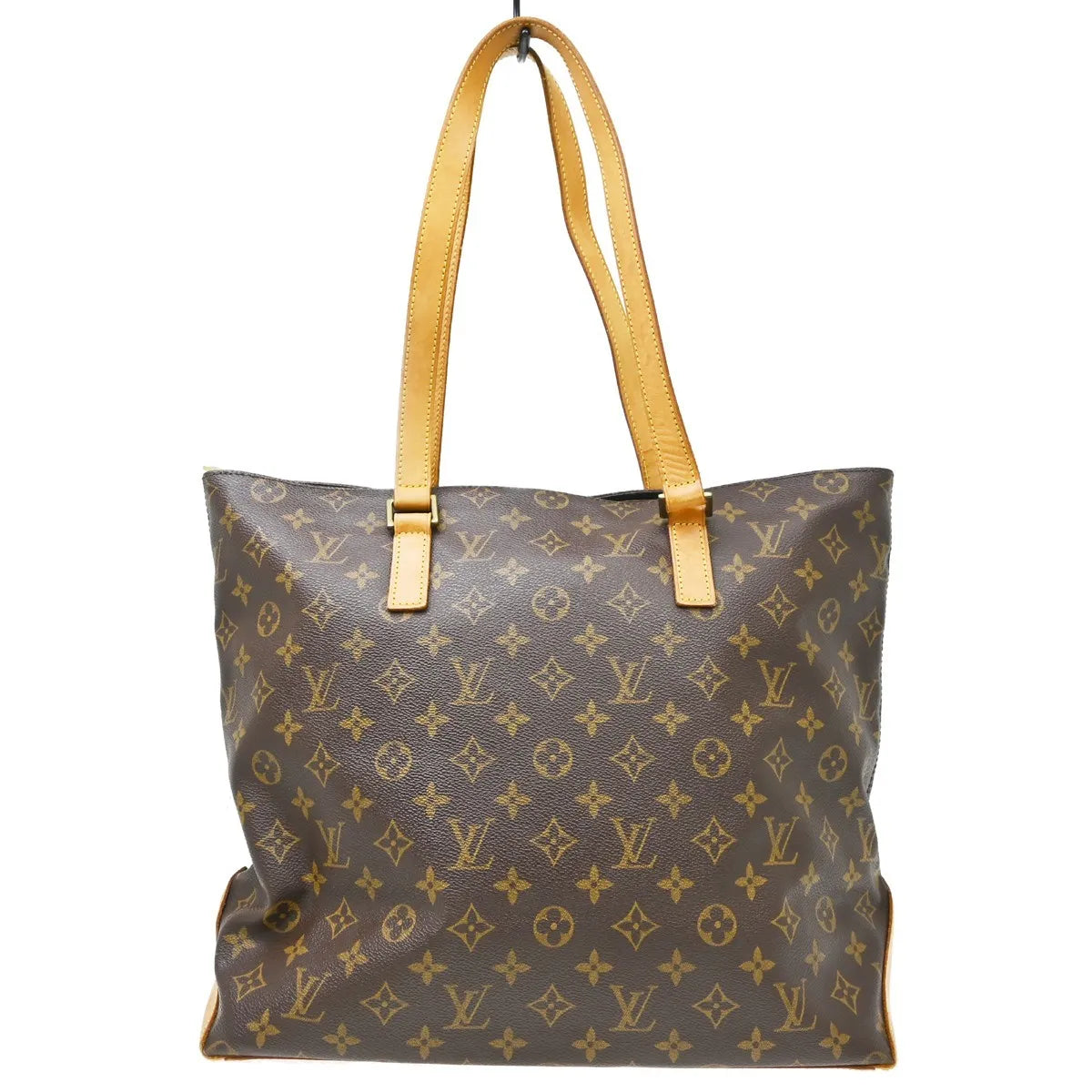 Louis Vuitton Cabas Mezzo Monogram Canvas Brown Canvas Tote Bag Bag (Pre-Owned)