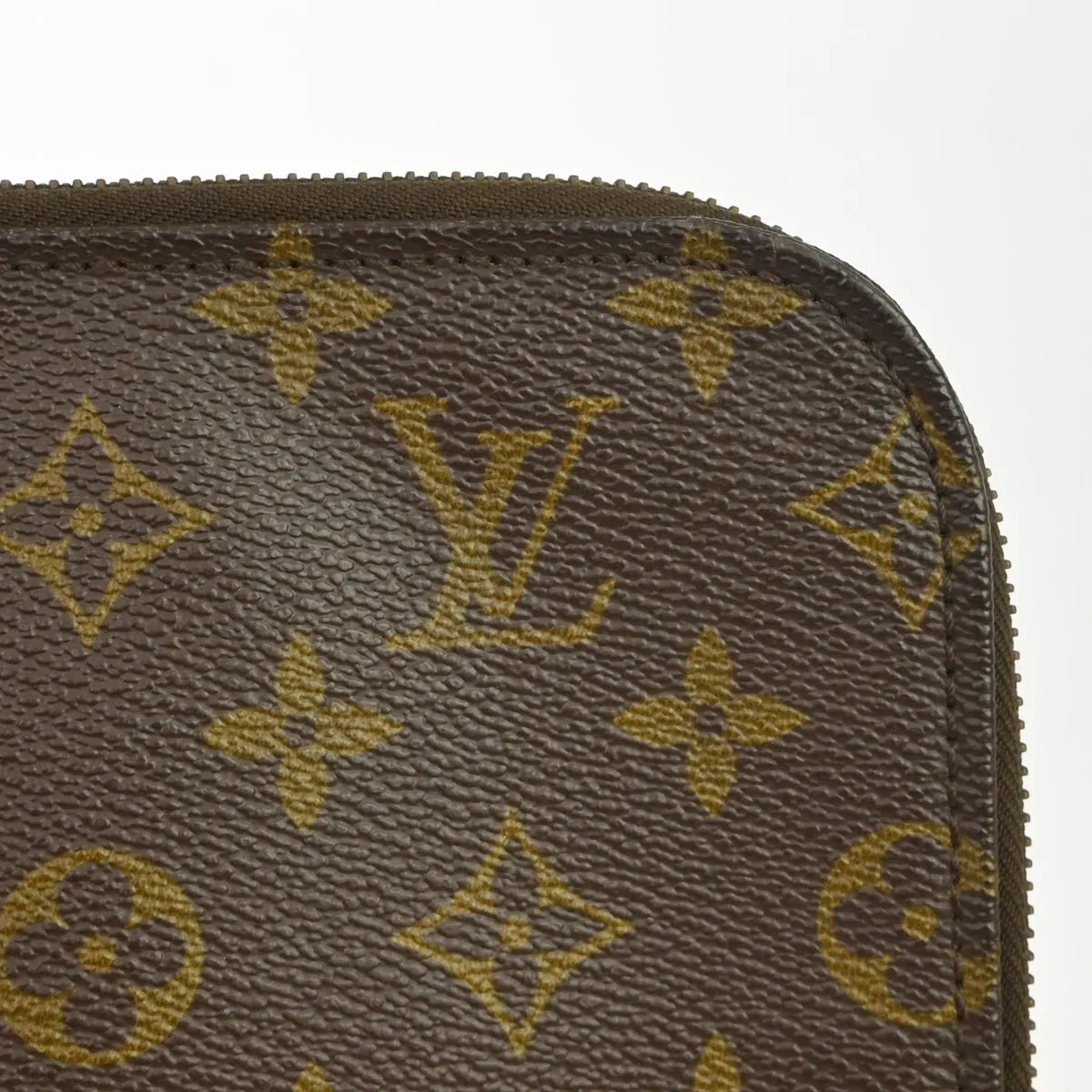 Louis Vuitton Poche Documents Monogram Canvas Brown Canvas Clutche & Pouche Bag (Pre-Owned)
