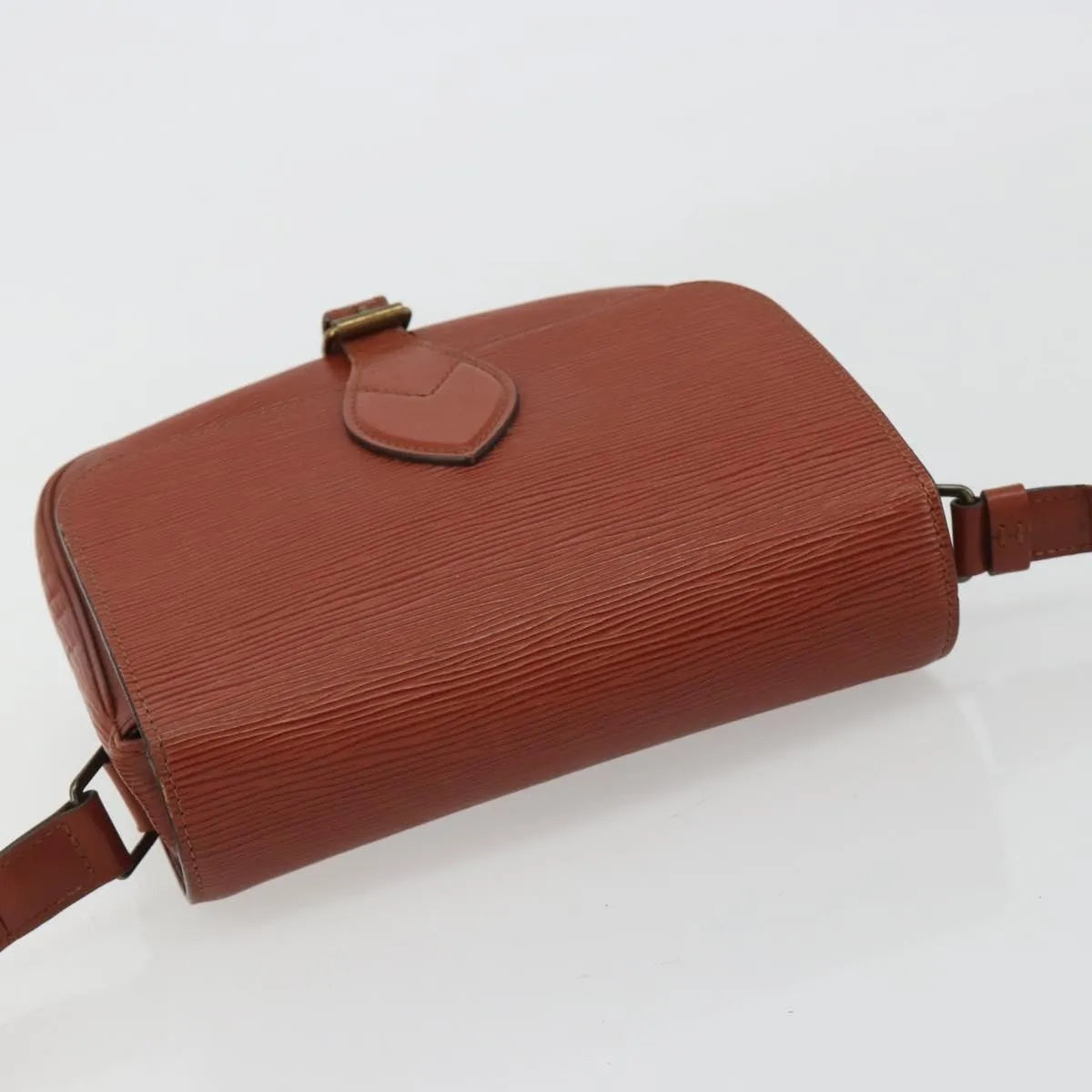Louis Vuitton Cartouchiere Epi Leather Brown Leather Shoulder Bag Bag (Pre-Owned)