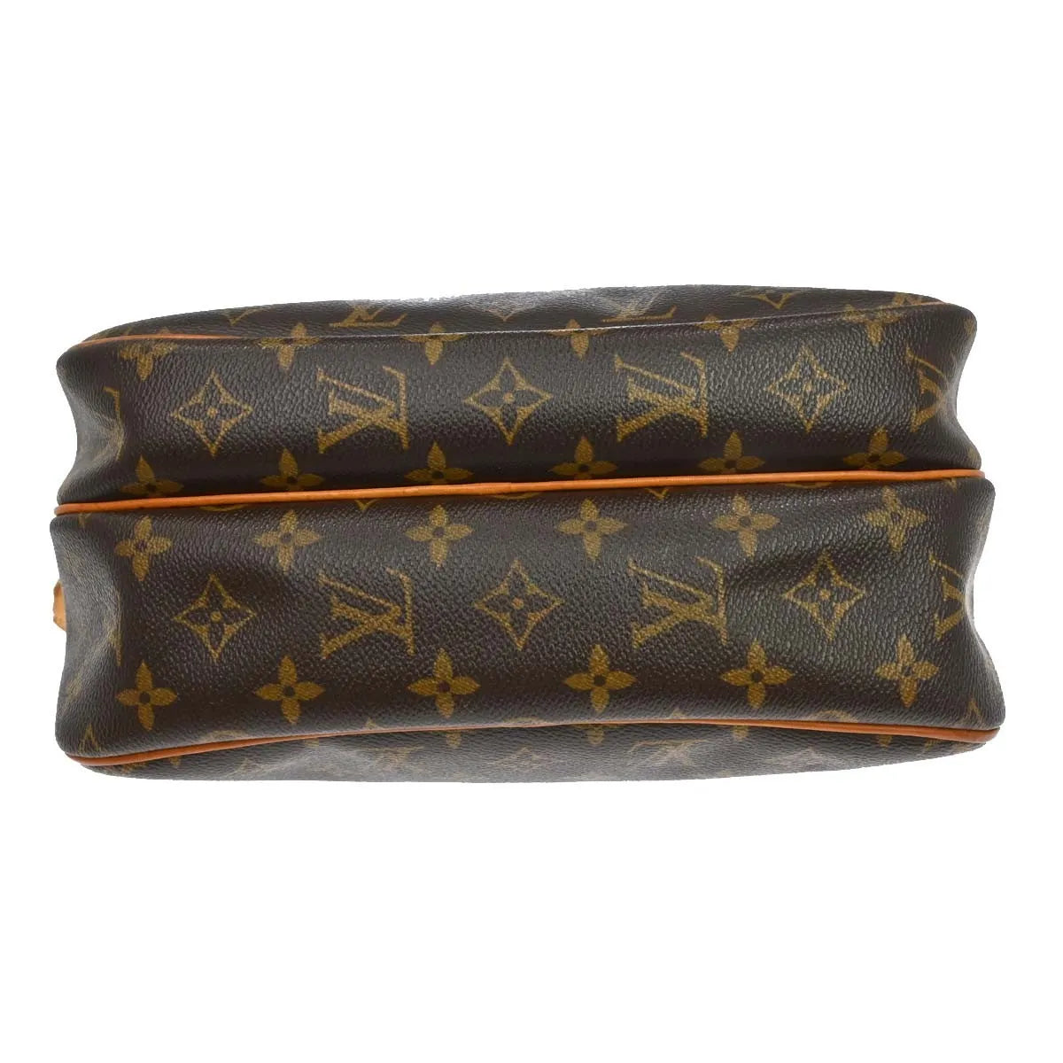 Louis Vuitton Reporter Monogram Canvas Brown Canvas Shoulder Bag Bag (Pre-Owned)