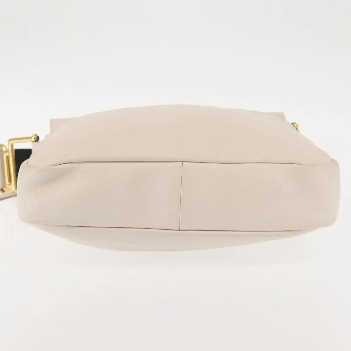 Chloe Vanessa Leather Beige Leather Shoulder Bag Bag (Pre-Owned)