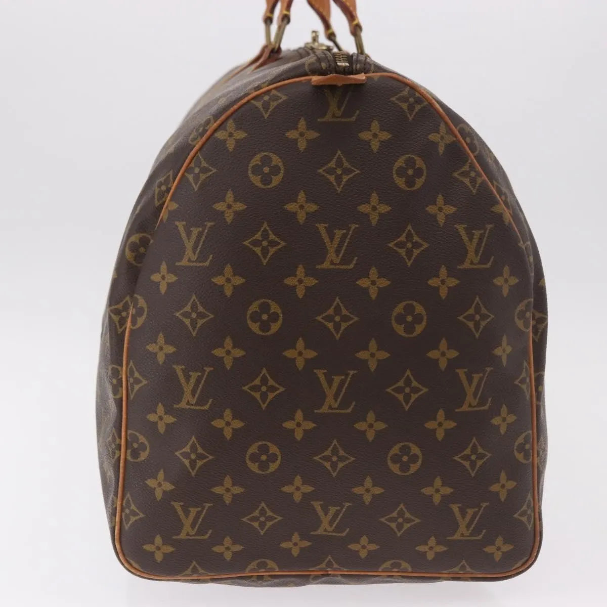 Louis Vuitton Keepall Monogram Canvas Brown Canvas Travel Bag Bag (Pre-Owned)