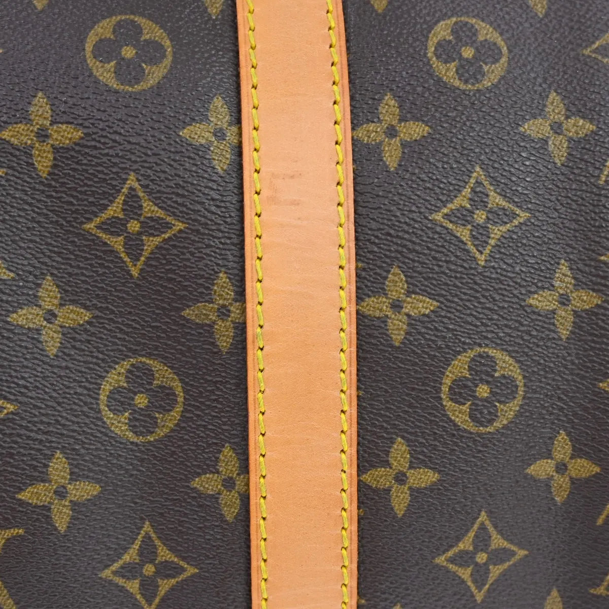 Louis Vuitton Keepall Monogram Canvas Brown Canvas Travel Bag Bag (Pre-Owned)