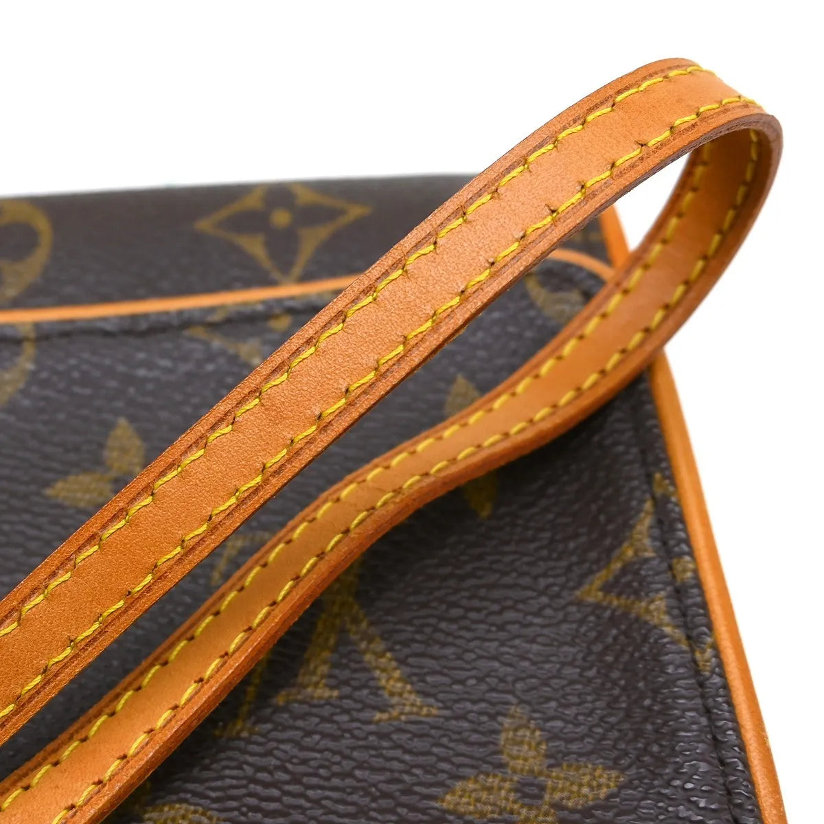 Louis Vuitton Twin Monogram Canvas Brown Canvas Clutche & Pouche Bag (Pre-Owned)