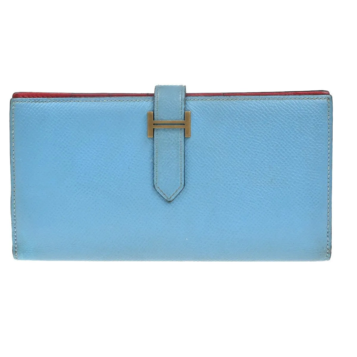Hermes Bearn Epsom Multicolour Leather Wallets Accessory (Pre-Owned)