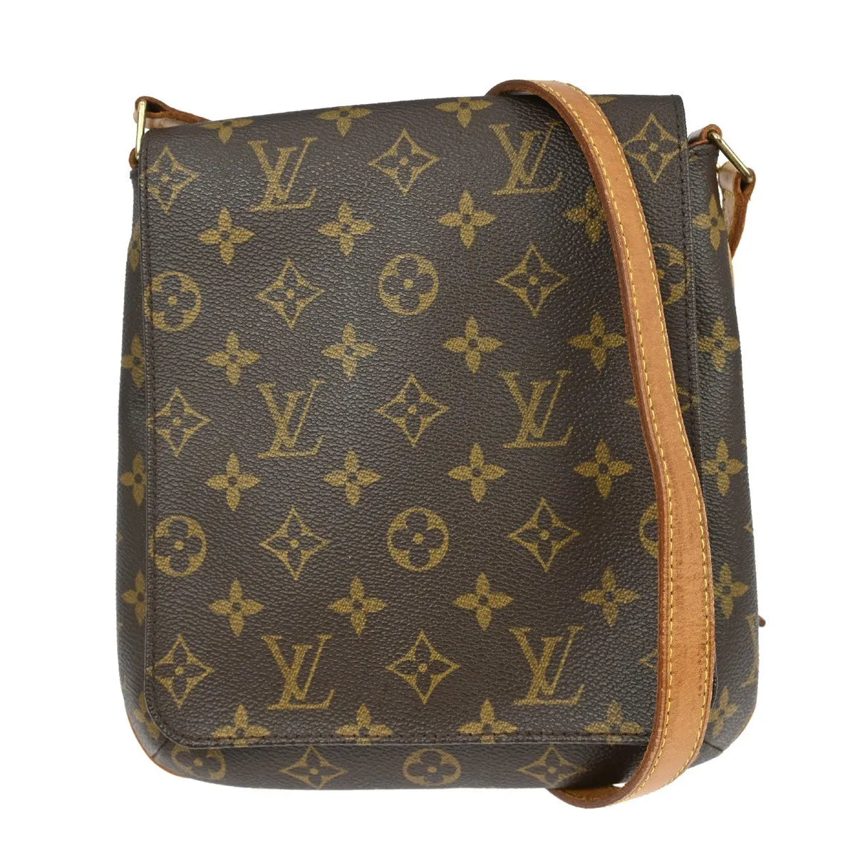Louis Vuitton Musette Salsa Monogram Canvas Brown Canvas Shoulder Bag Bag (Pre-Owned)