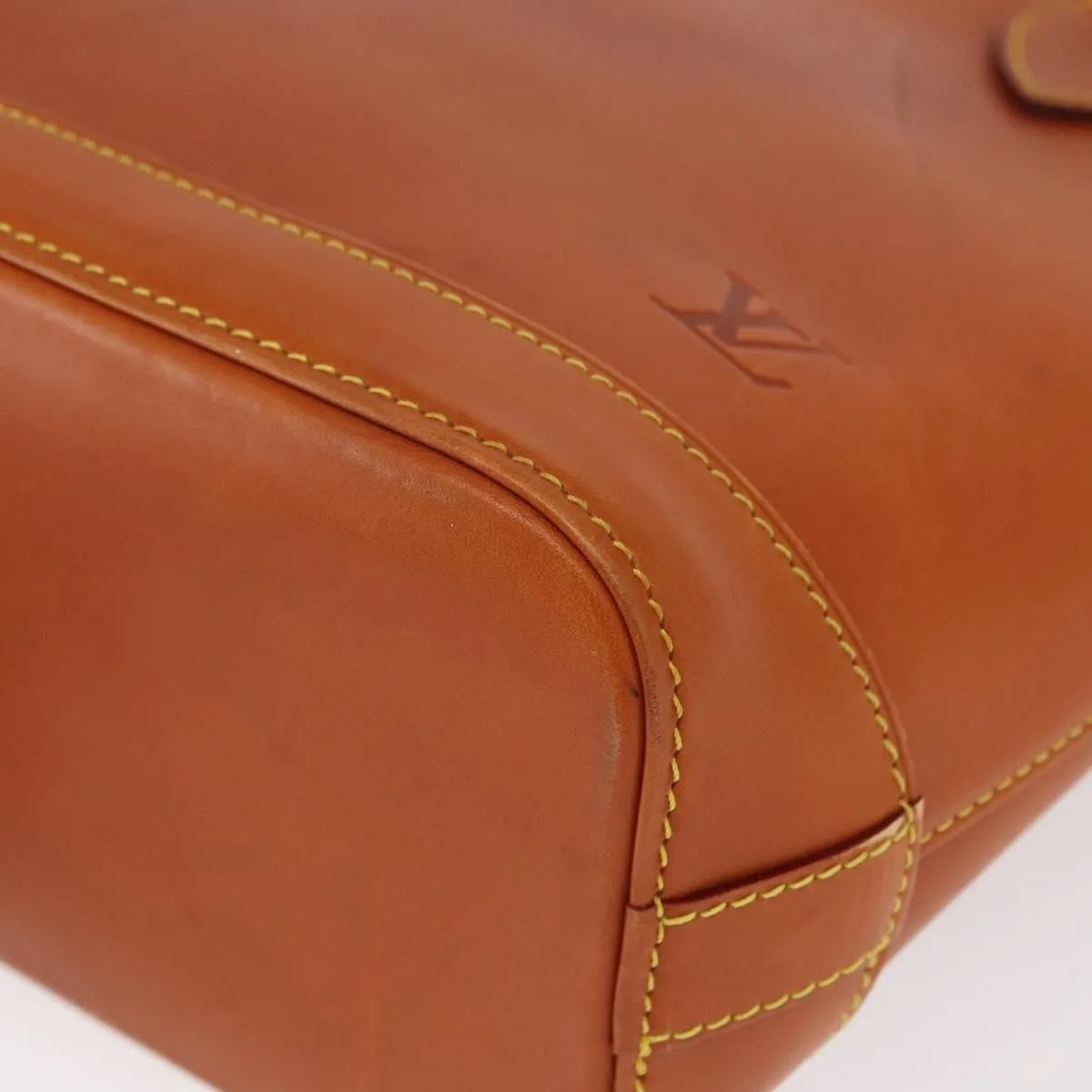 Louis Vuitton Lockit Nomade Leather Brown Leather Handbag (Pre-Owned)