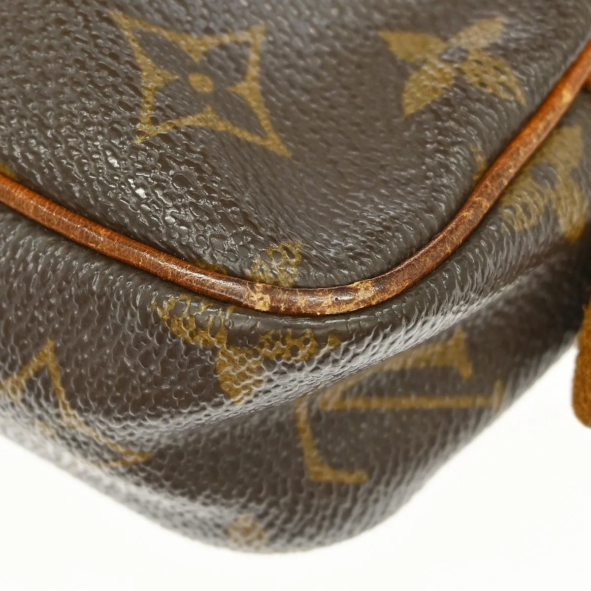 Louis Vuitton Pochette Marly Bandouliere Monogram Canvas Brown Canvas Shoulder Bag Bag (Pre-Owned)