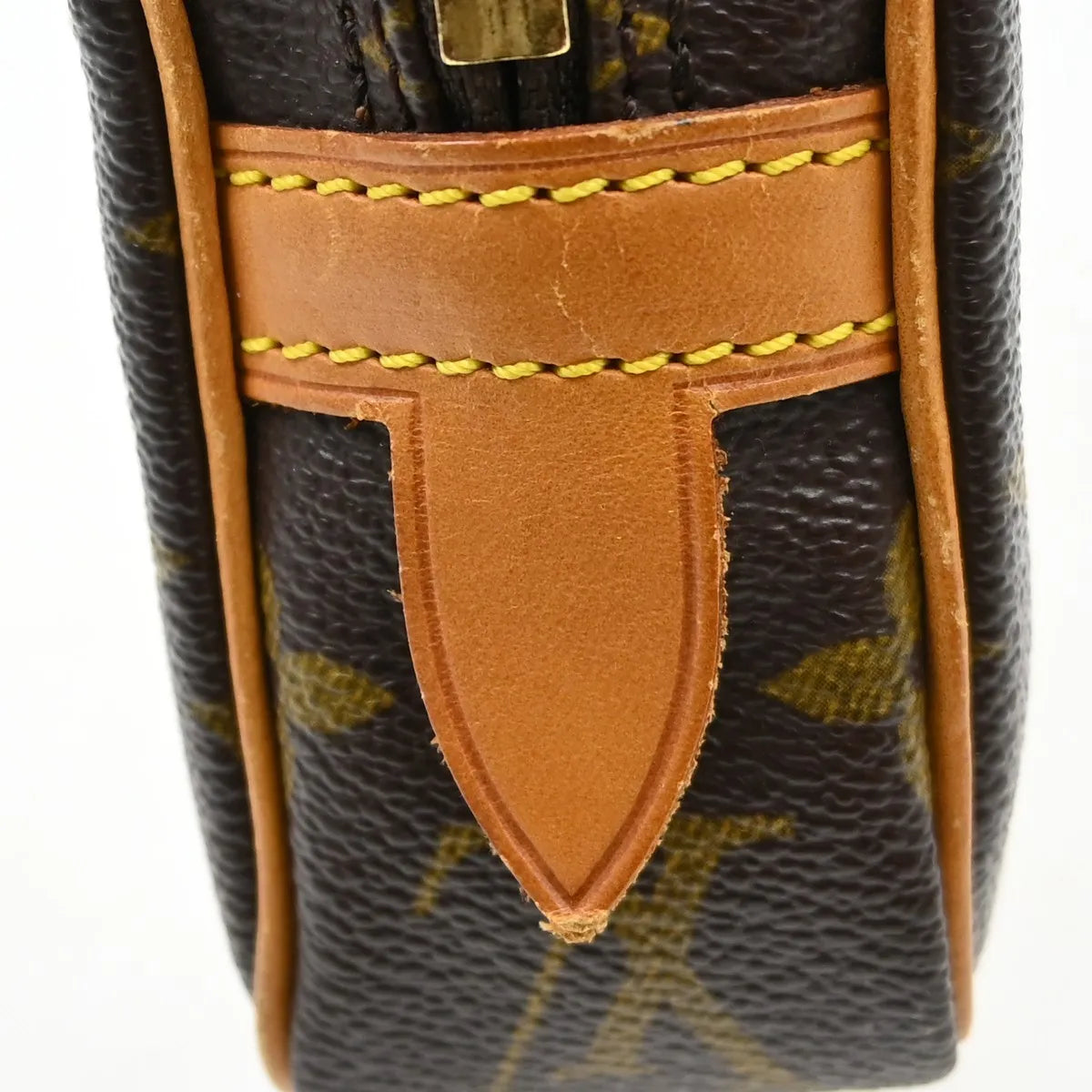 Louis Vuitton Pochette Marly Bandouliere Monogram Canvas Brown Canvas Shoulder Bag Bag (Pre-Owned)