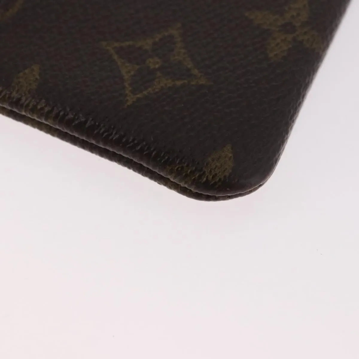 Louis Vuitton Pochette Clés Monogram Canvas Brown Canvas Wallets Accessory (Pre-Owned)