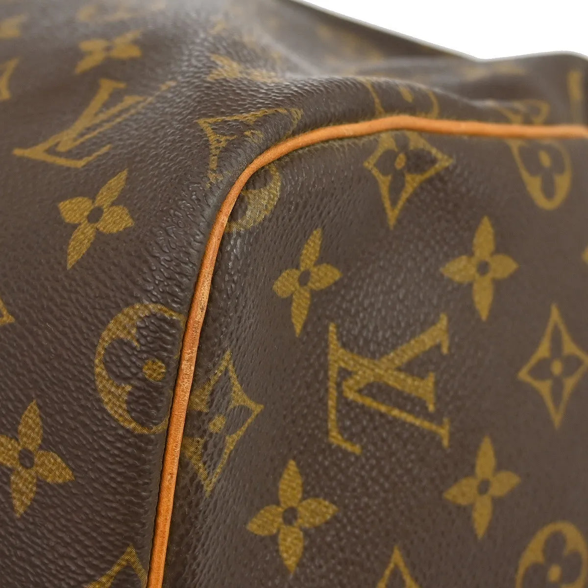 Louis Vuitton Keepall Monogram Canvas Brown Canvas Travel Bag Bag (Pre-Owned)