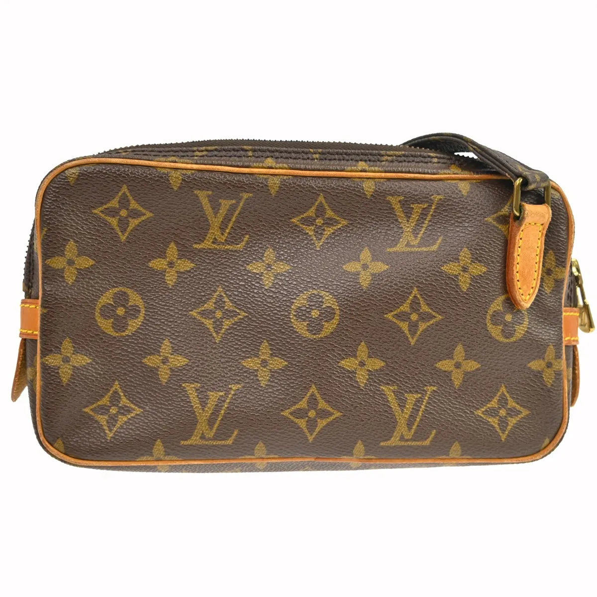 Louis Vuitton Pochette Marly Bandouliere Monogram Canvas Brown Canvas Clutche & Pouche Bag (Pre-Owned)