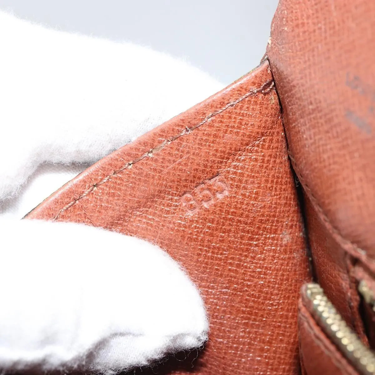 Louis Vuitton Dame Pochette Monogram Canvas Brown Canvas Clutche & Pouche Bag (Pre-Owned)