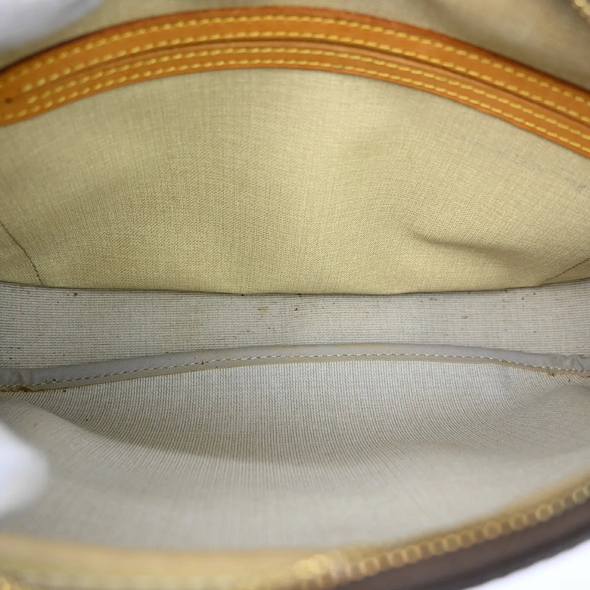 Louis Vuitton Reporter Monogram Brown Canvas Shoulder Bag Bag (Pre-Owned)