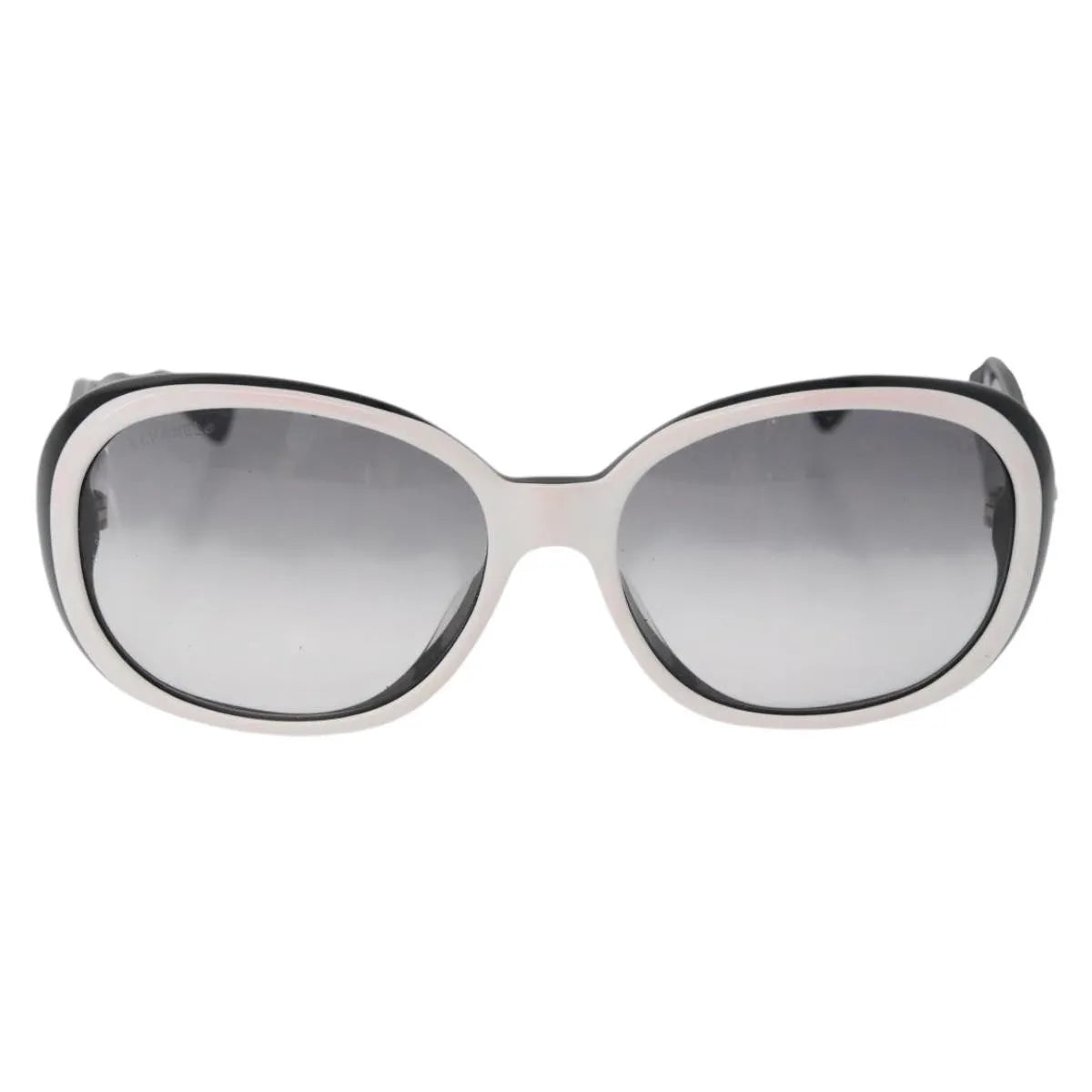 Chanel Camélia Plastic White Plastic Sunglasse Accessory (Pre-Owned)