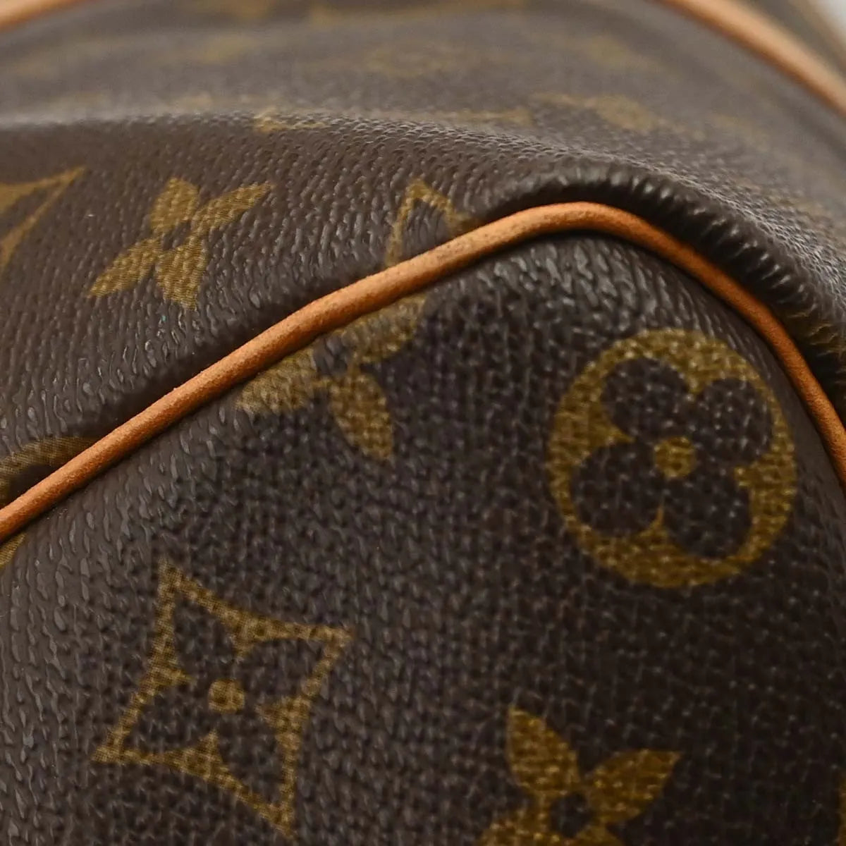 Louis Vuitton Keepall Monogram Canvas Brown Canvas Travel Bag Bag (Pre-Owned)