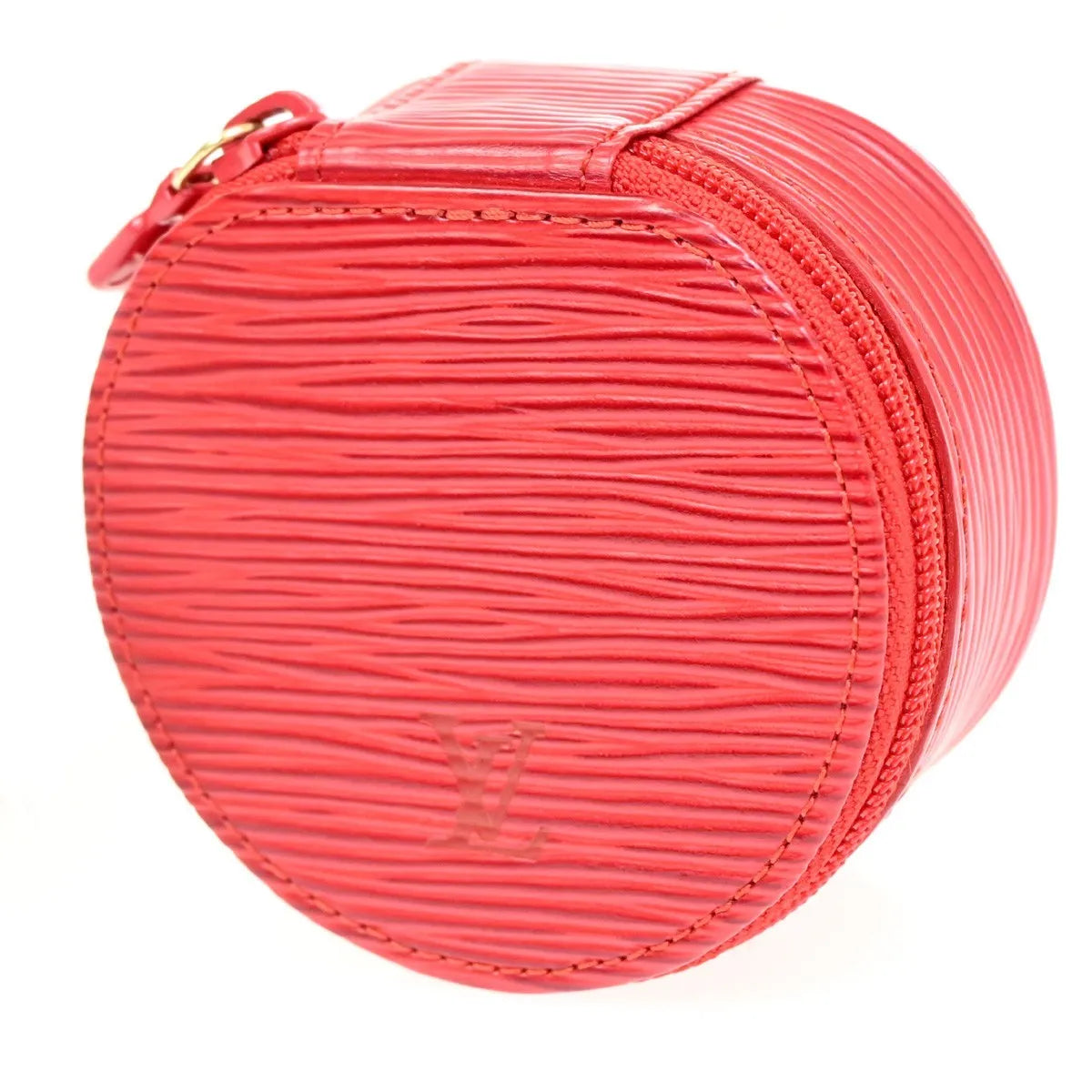 Louis Vuitton Ecrin Bijoux Jewelry Case Epi Leather Red Leather Clutche & Pouche Bag (Pre-Owned)