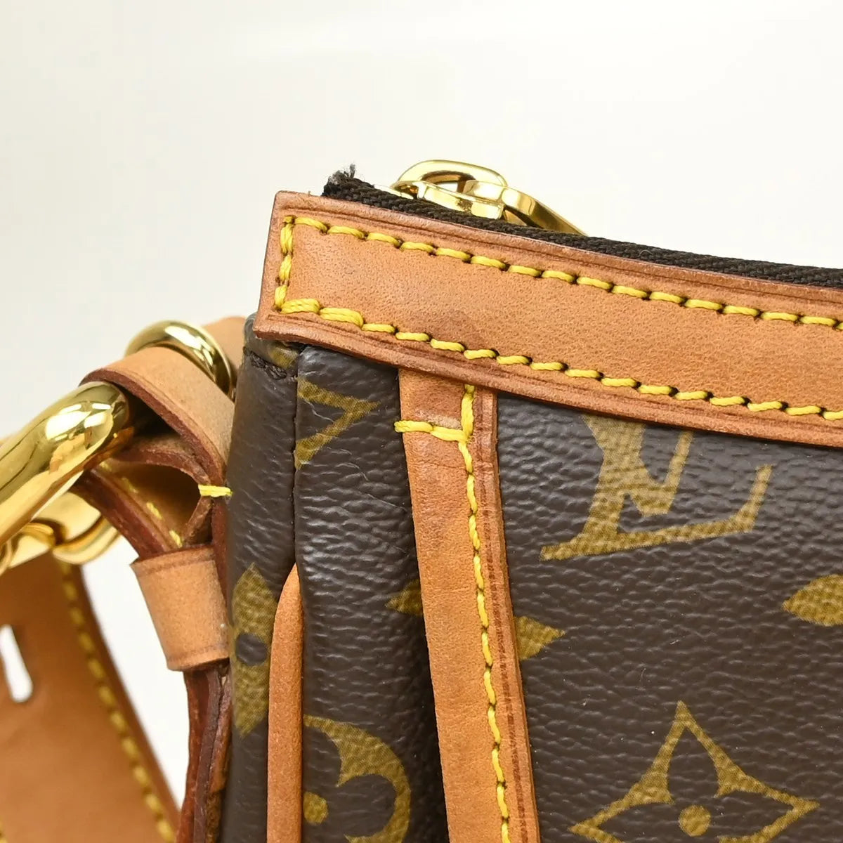 Louis Vuitton Tulum Monogram Canvas Brown Canvas Shoulder Bag Bag (Pre-Owned)