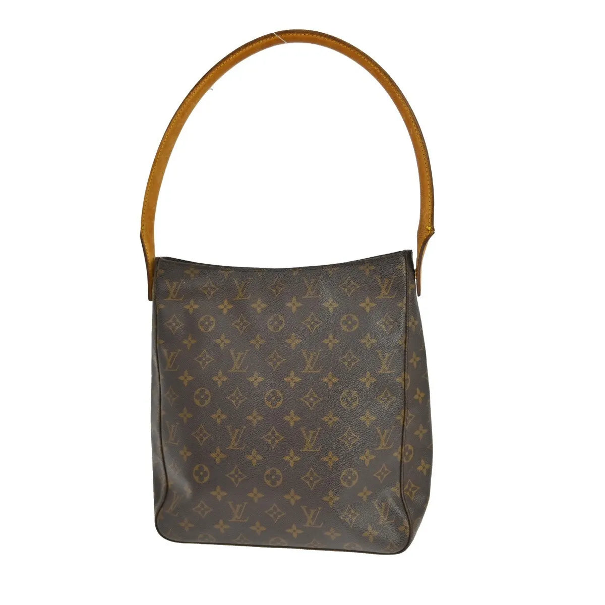 Louis Vuitton Monogram Looping Handbag Monogram Canvas Brown Canvas Shoulder Bag Bag (Pre-Owned)