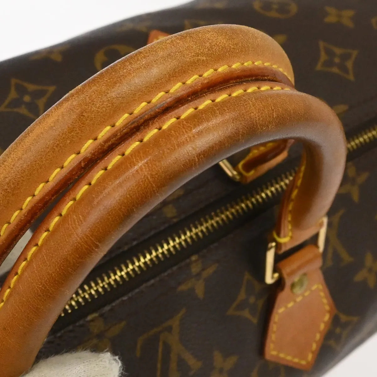 Louis Vuitton Speedy Monogram Canvas Brown Canvas Handbag (Pre-Owned)