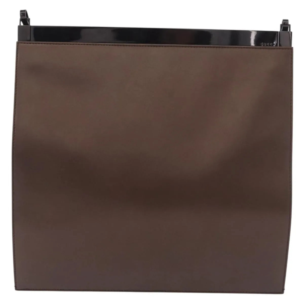 Gucci Vintage Leather Brown Leather Shoulder Bag Bag (Pre-Owned)