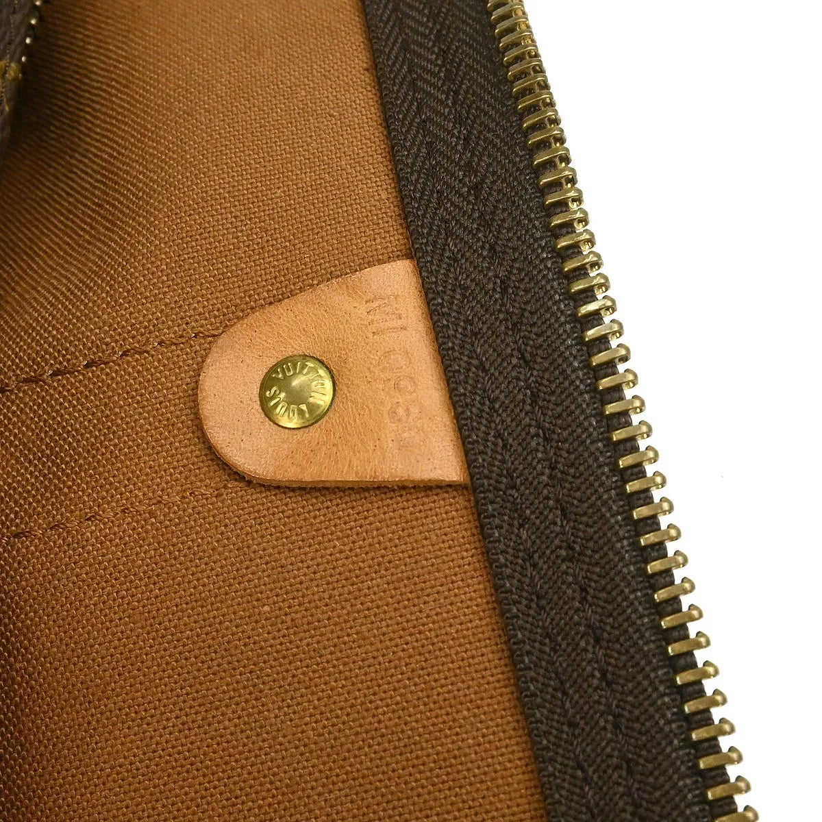 Louis Vuitton Keepall Monogram Canvas Brown Canvas Travel Bag Bag (Pre-Owned)
