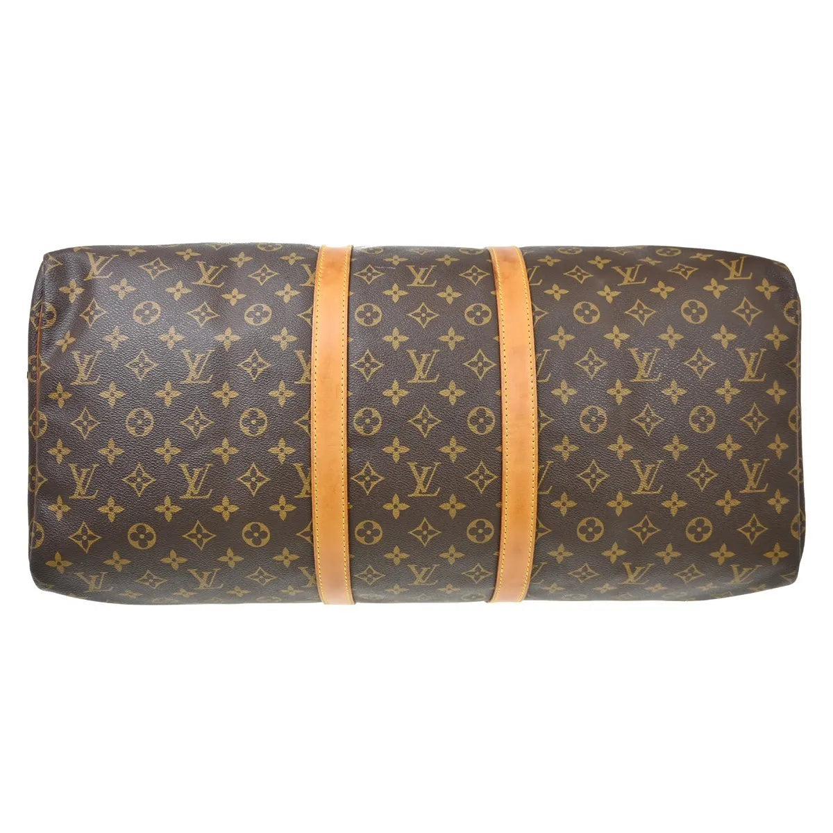 Louis Vuitton Keepall Monogram Canvas Brown Canvas Travel Bag Bag (Pre-Owned)