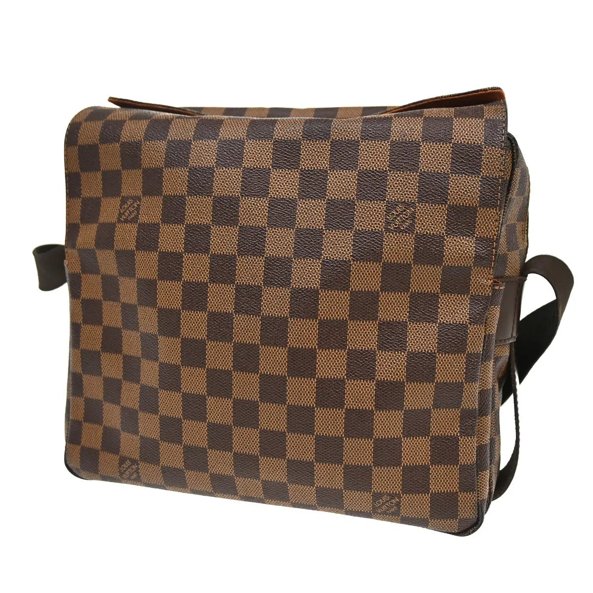 Louis Vuitton Naviglio Damier Brown Canvas Shoulder Bag Bag (Pre-Owned)