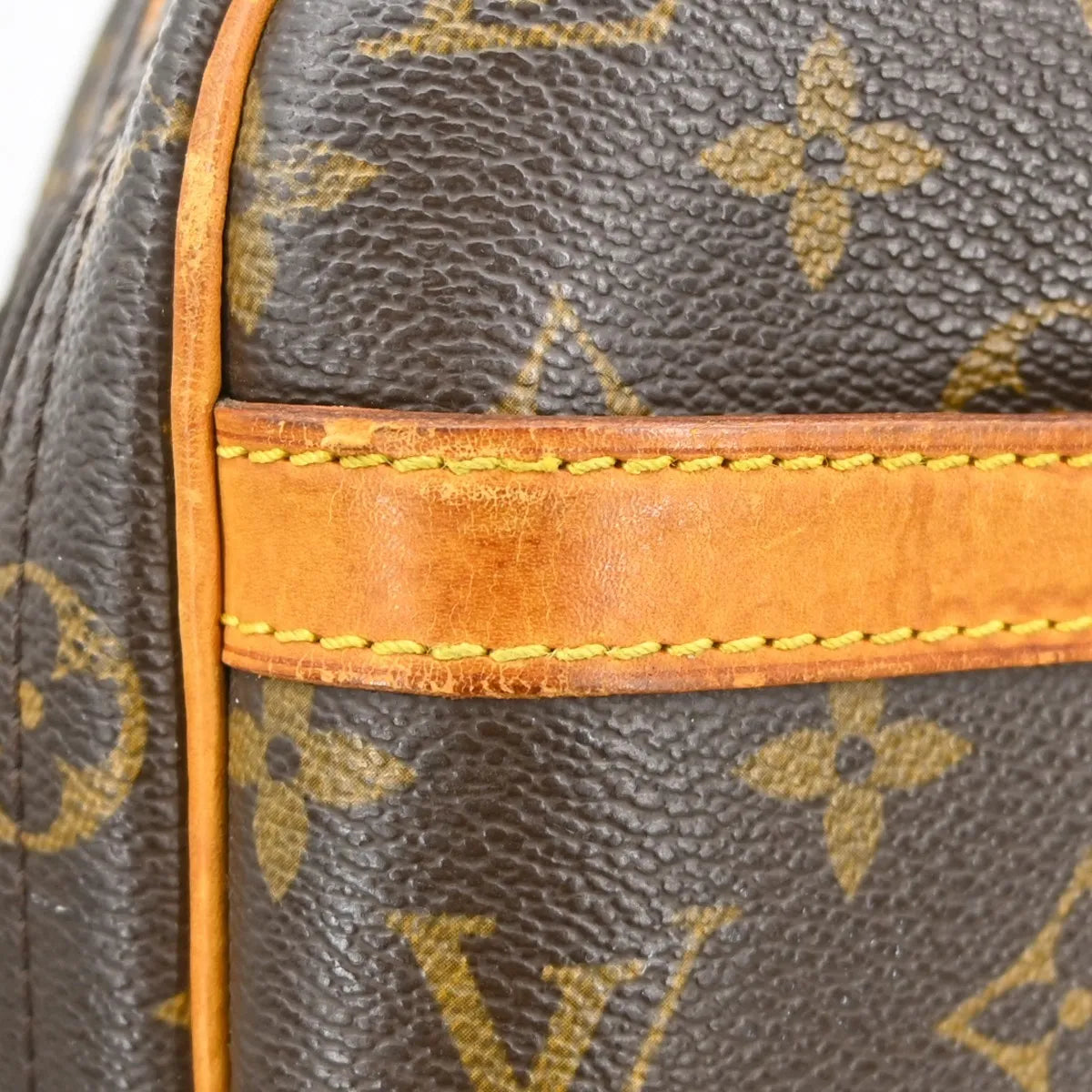 Louis Vuitton Reporter Monogram Canvas Brown Canvas Shoulder Bag Bag (Pre-Owned)