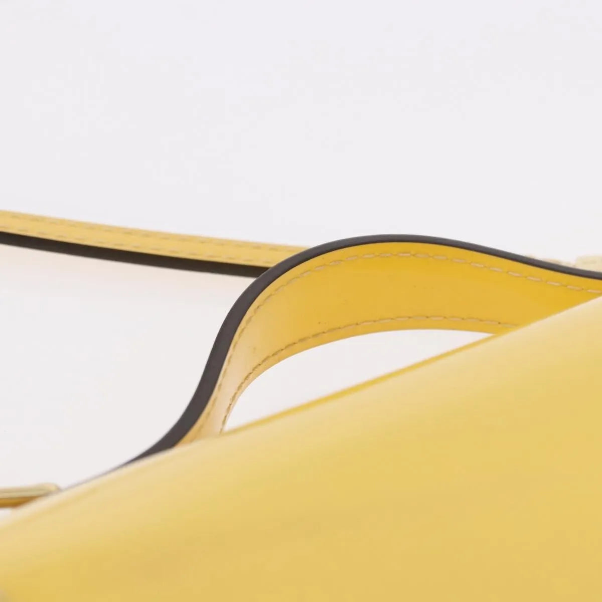 Louis Vuitton Monceau Vernis Yellow Patent_Leather Handbag (Pre-Owned)