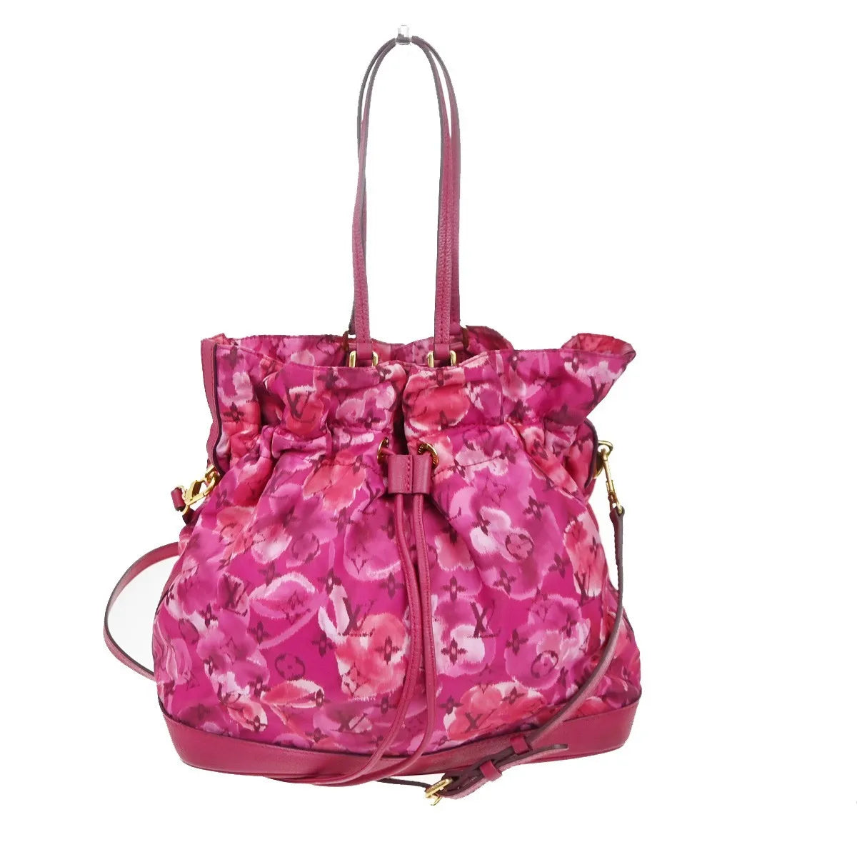 Louis Vuitton Noefull Ikat Nylon Pink Nylon Shoulder Bag Bag (Pre-Owned)