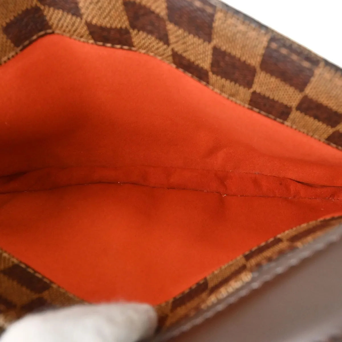 Louis Vuitton Aubagne Damier Ebene Brown Canvas Shoulder Bag Bag (Pre-Owned)