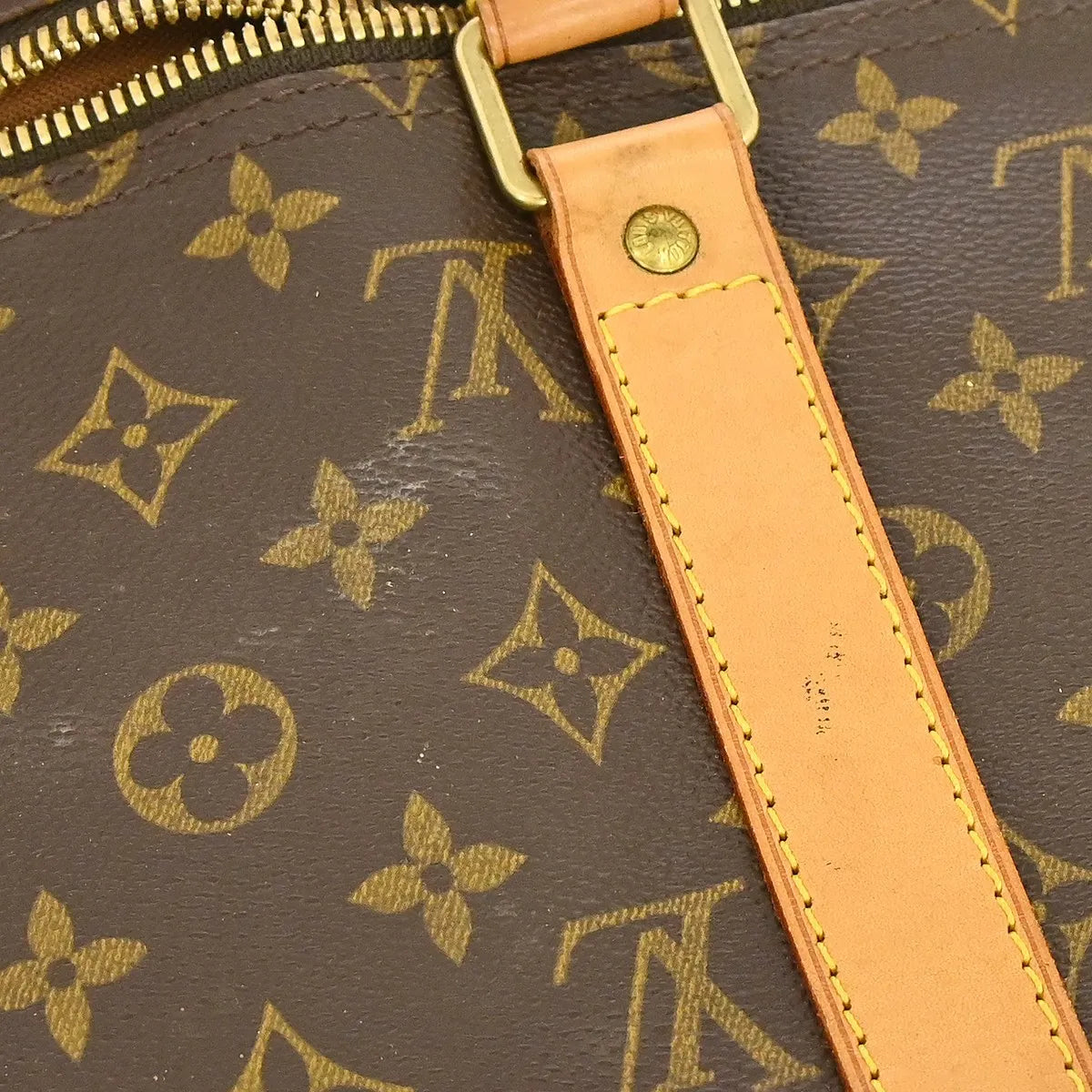 Louis Vuitton Keepall Monogram Canvas Brown Canvas Travel Bag Bag (Pre-Owned)