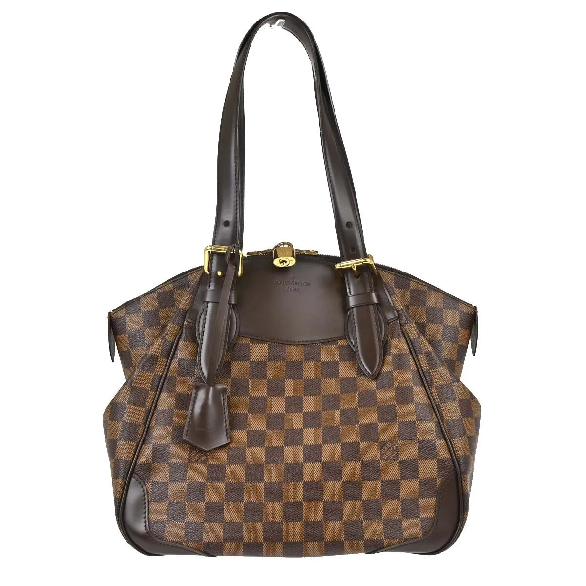 Louis Vuitton Verona Damier Brown Canvas Shoulder Bag Bag (Pre-Owned)