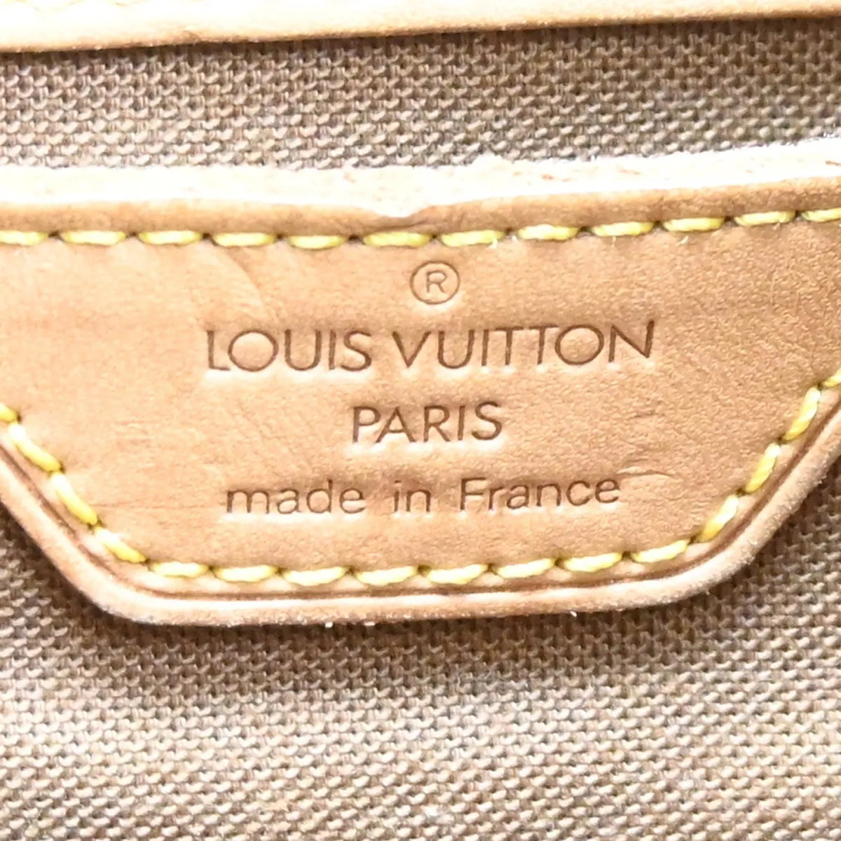 Louis Vuitton Montsouris Monogram Canvas Brown Canvas Backpack Bag (Pre-Owned)
