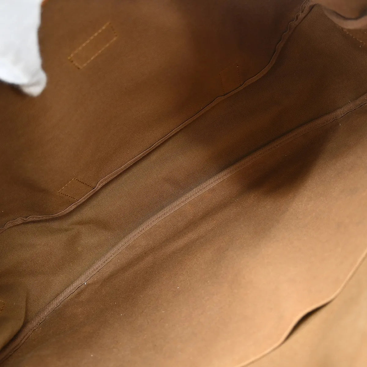 Louis Vuitton Saumur Monogram Brown Canvas Shoulder Bag Bag (Pre-Owned)